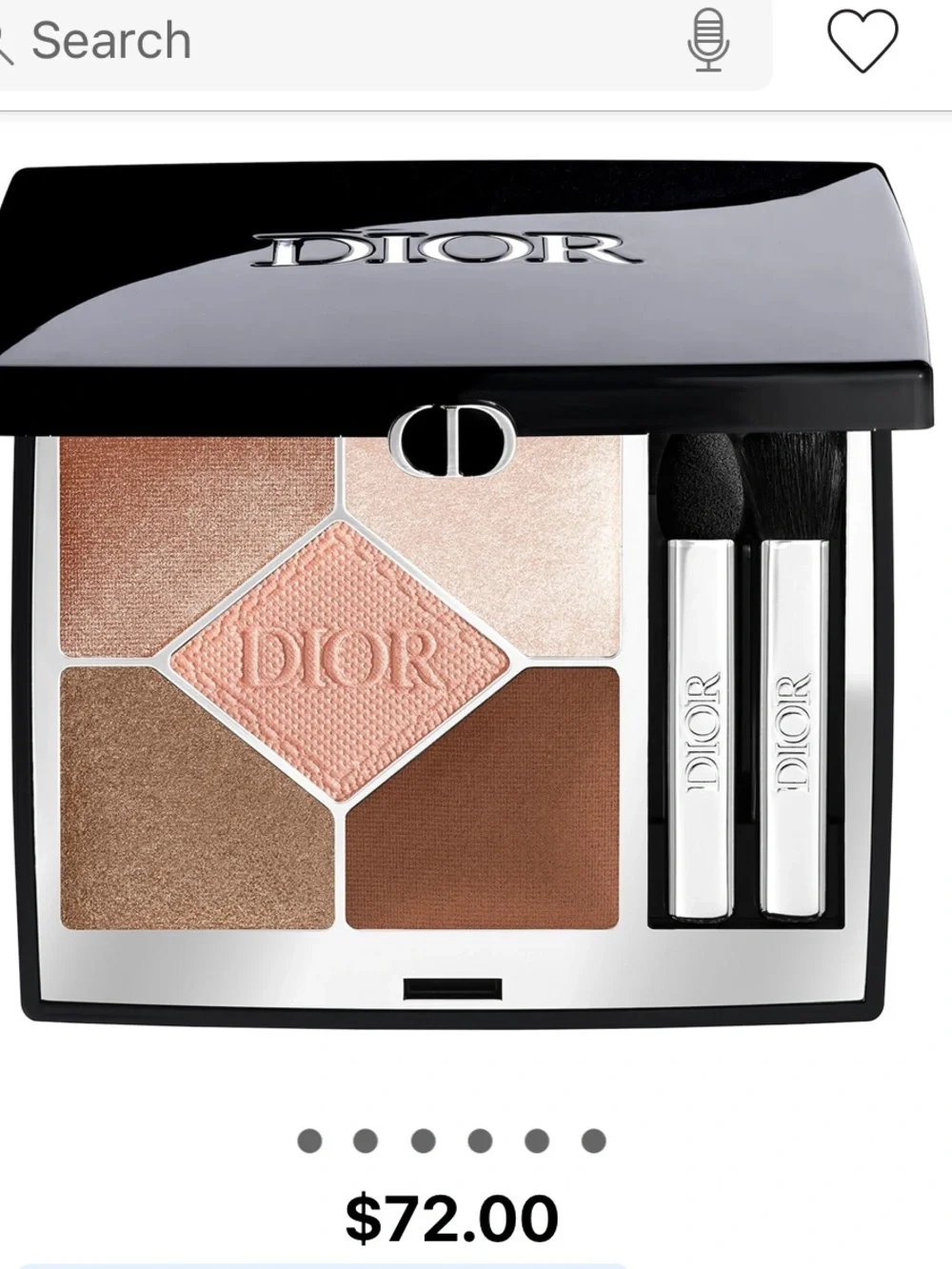 Dior 5-Color Eyeshadow Palette